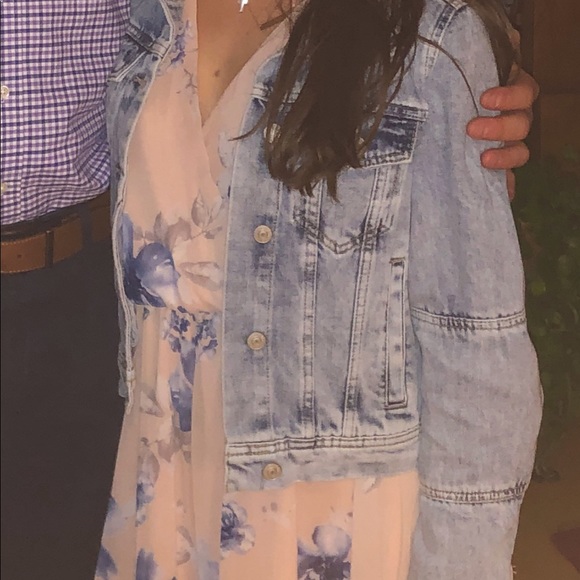 Free people denim jacket, size XS - Picture 4 of 5